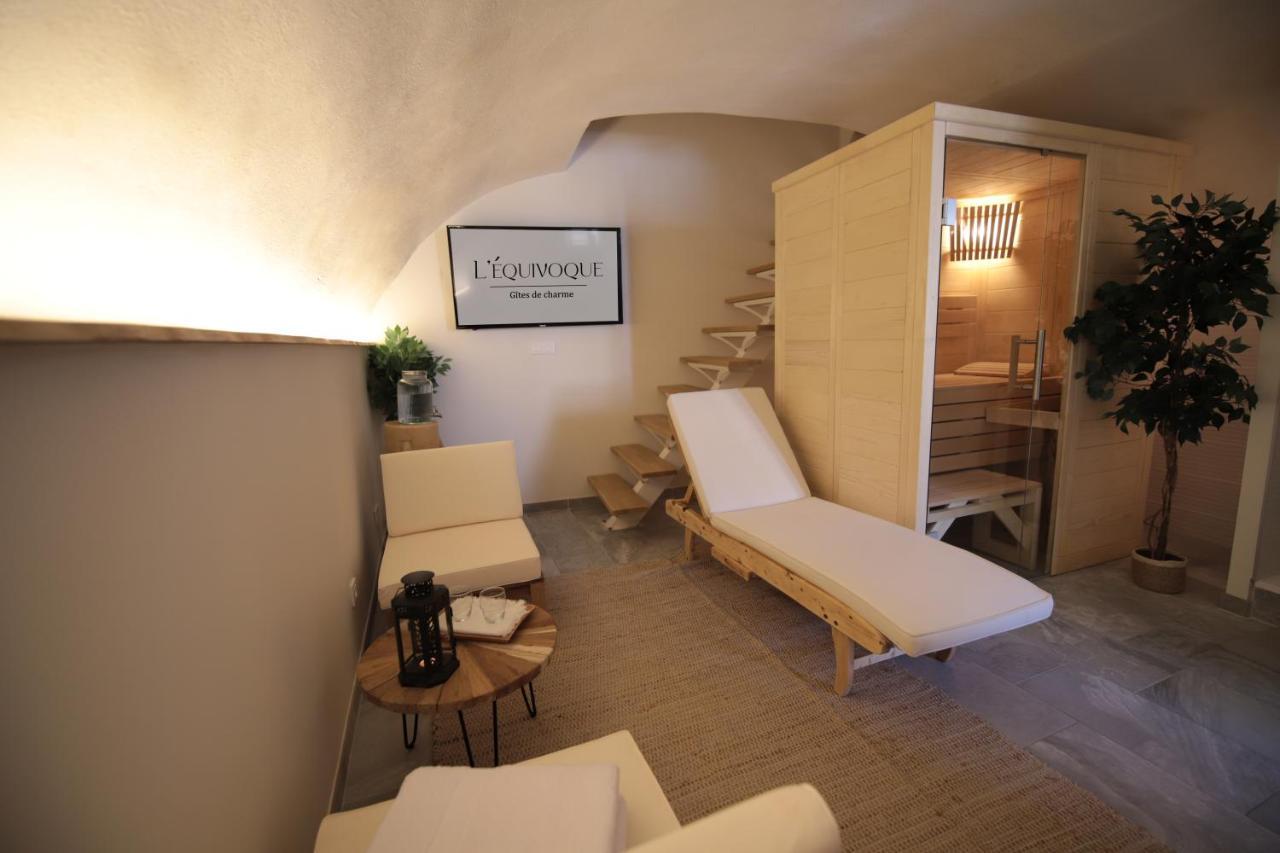 Gite De Charme Haut De Gamme Avec Jacuzzi Et Sauna Privatifs Donzère Exteriör bild